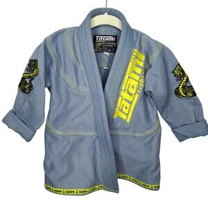 Tatami Kids Youth Animal Jiu-Jitsu Kimono Jacket Gi Top BJJ M000 Cobra Snake